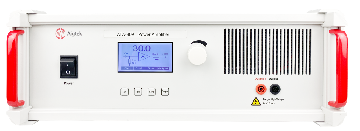 Aigtek功率放大器在超聲測試中激勵大電流負(fù)載